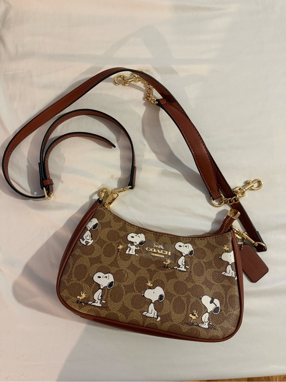 Coach x Snoopy Shoulder Bag